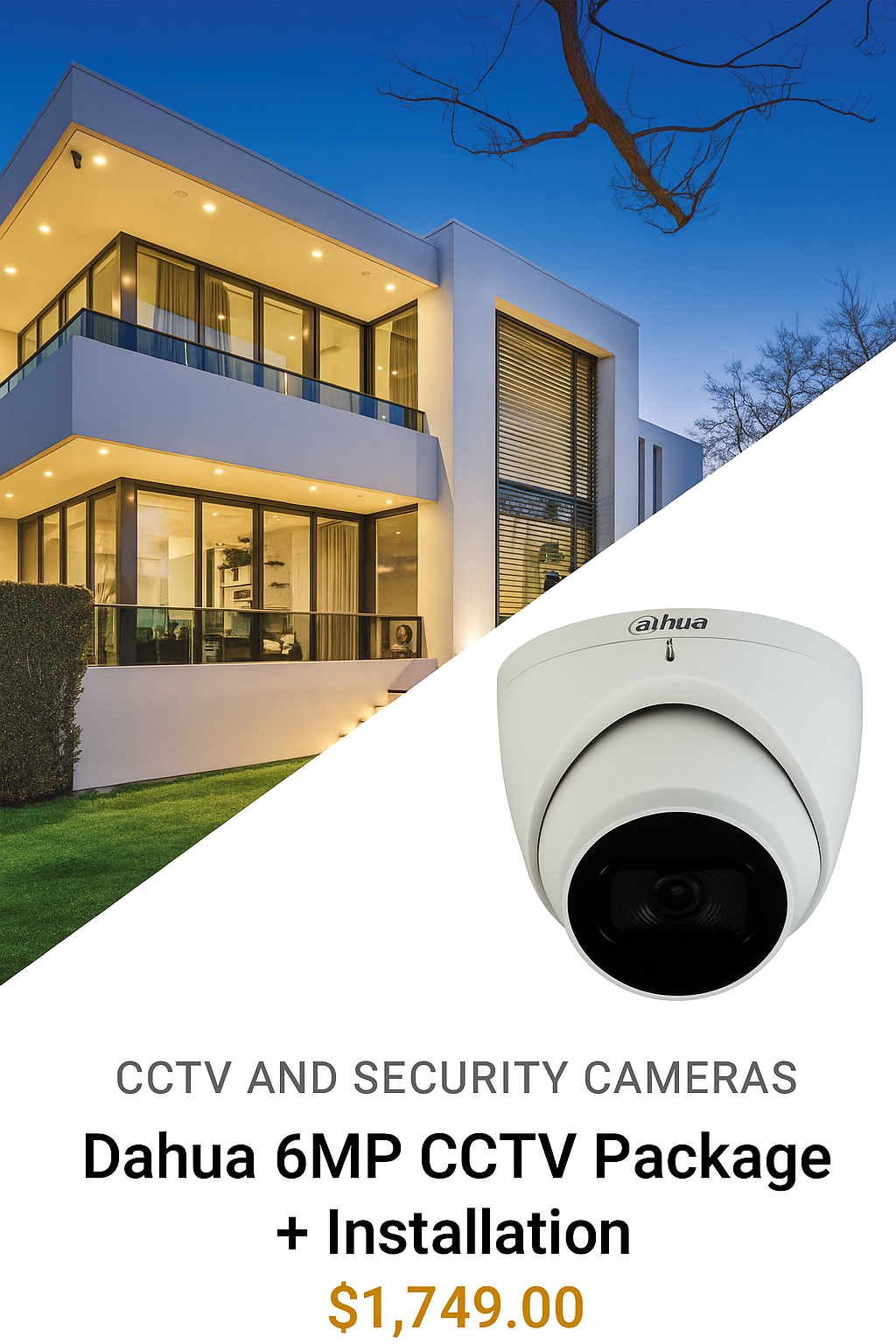 Dahua 6MP CCTV